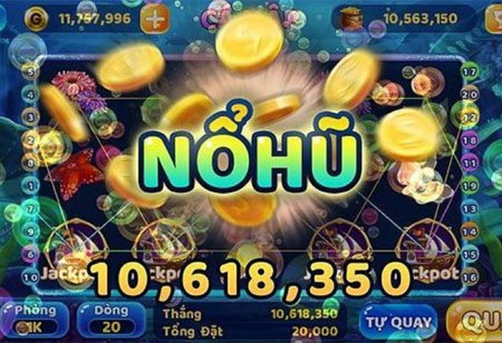 Chơi nổ hũ tặng code tân thủ không giới hạn