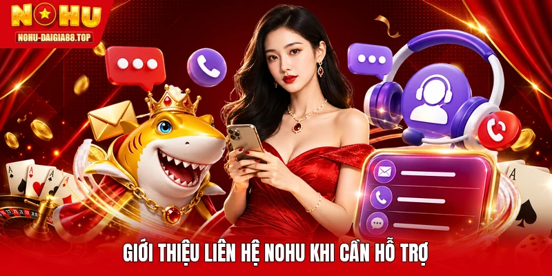 Giới thiệu liên hệ NOHU khi cần hỗ trợ